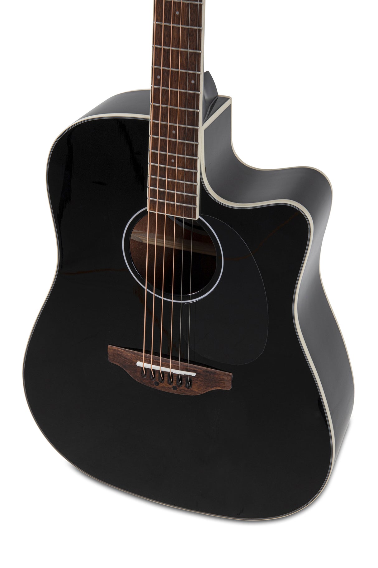 Applause Chitarre elettroacustiche Wood Classics AED96-5HG Black Gloss Electro