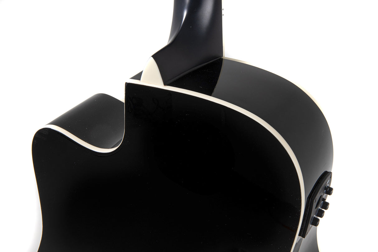Applause Chitarre elettroacustiche Wood Classics AED96-5HG Black Gloss Electro