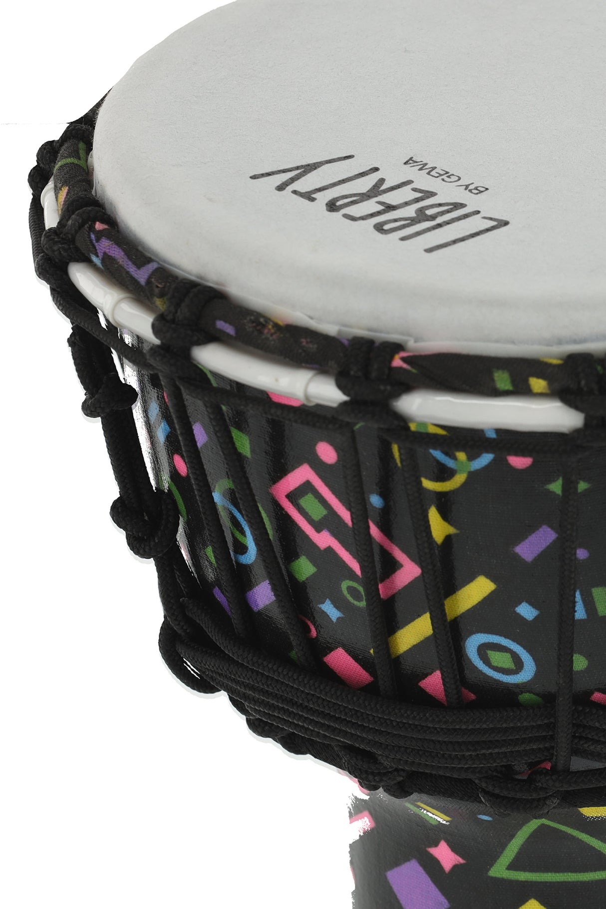 GEWA Djembé Liberty Series Rope Tuned 7" Crazy Neon