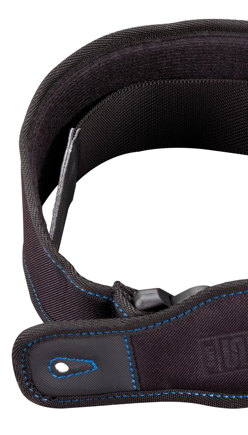 Stefy Line Tracolle in poliestere ST_306 Nero, cucitura blu