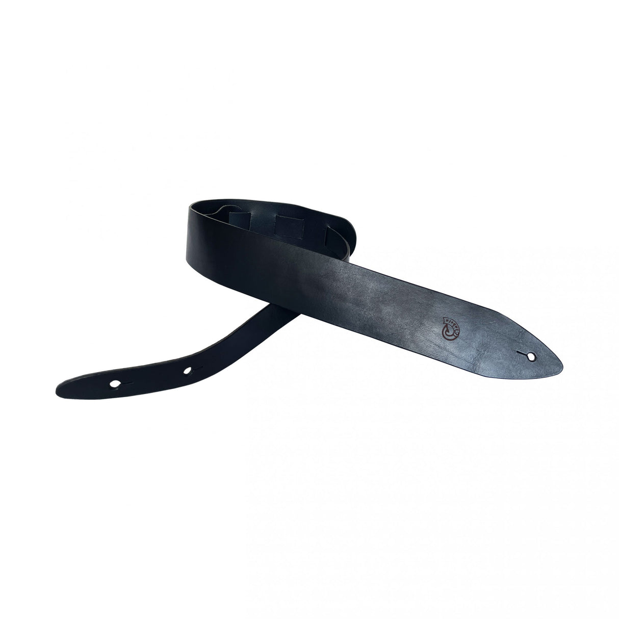 Etabeta - Tracolla in vera pelle - DELUXE X Guitar Strap | Nero