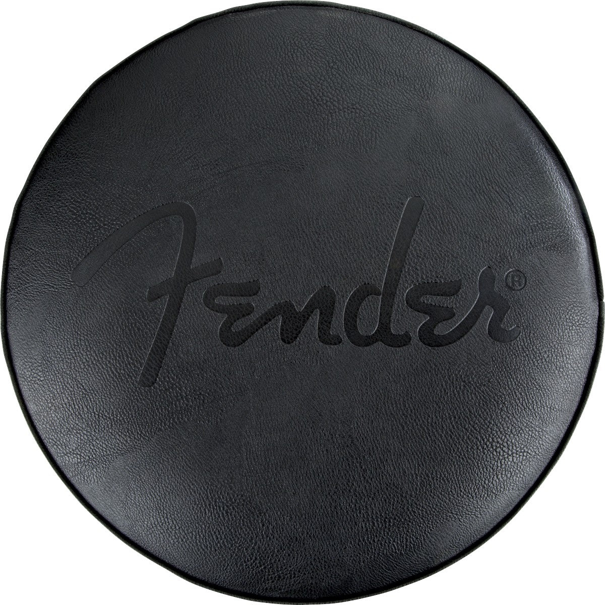 FENDER 9192022002 Sgabello da bar con logo nero in rilievo Fender™, nero/nero, 30"