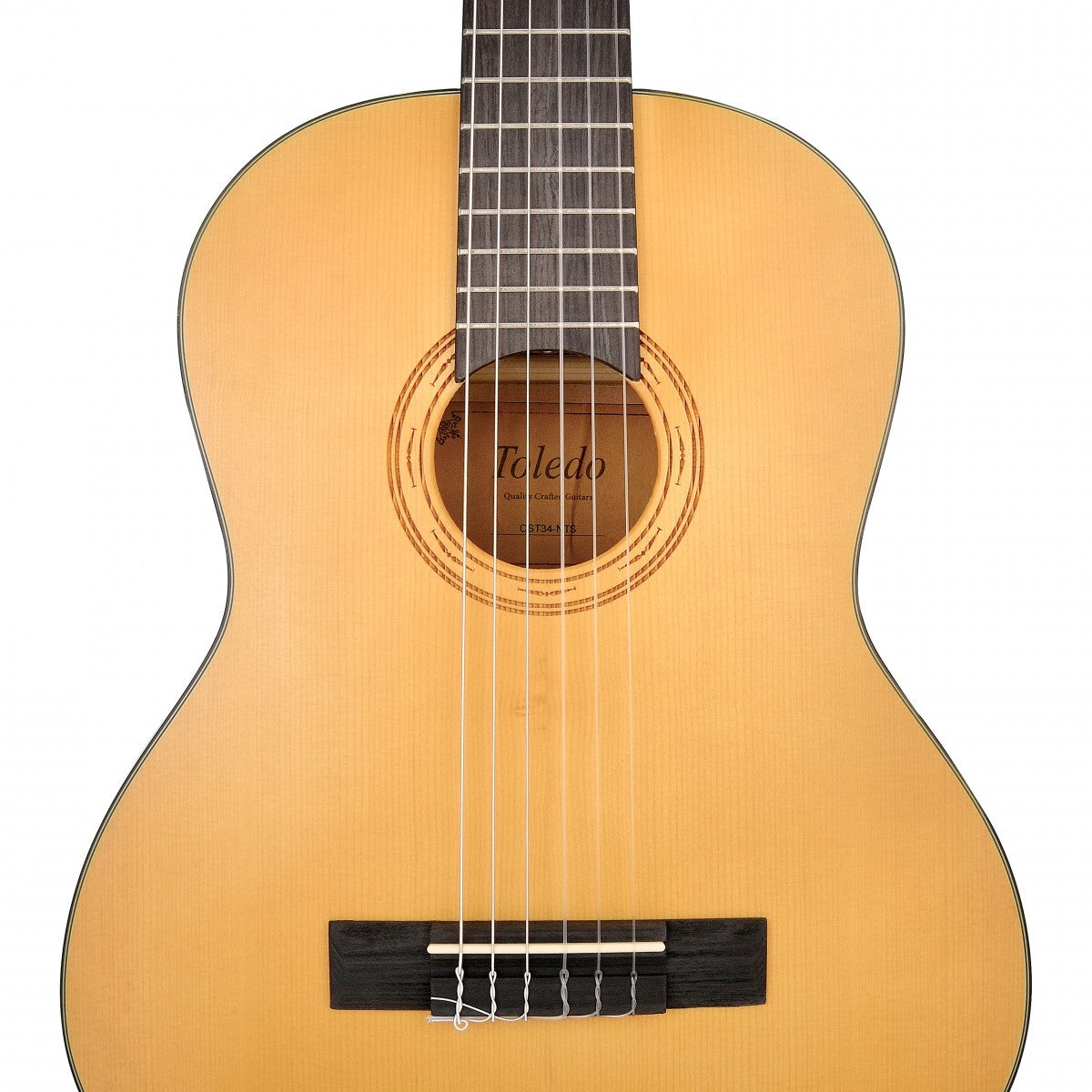 SOUNDSATION CST34-NTS Chitarra classica 3/4 con top solido in abete e rosetta incisa