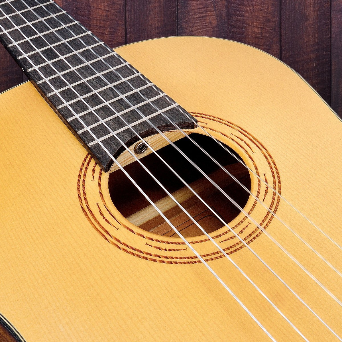 SOUNDSATION CST34-NTS Chitarra classica 3/4 con top solido in abete e rosetta incisa