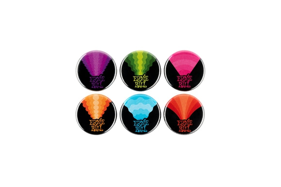 ERNIE BALL - 4008 COLORS OF ROCK'N'ROLL 1BUTTON S