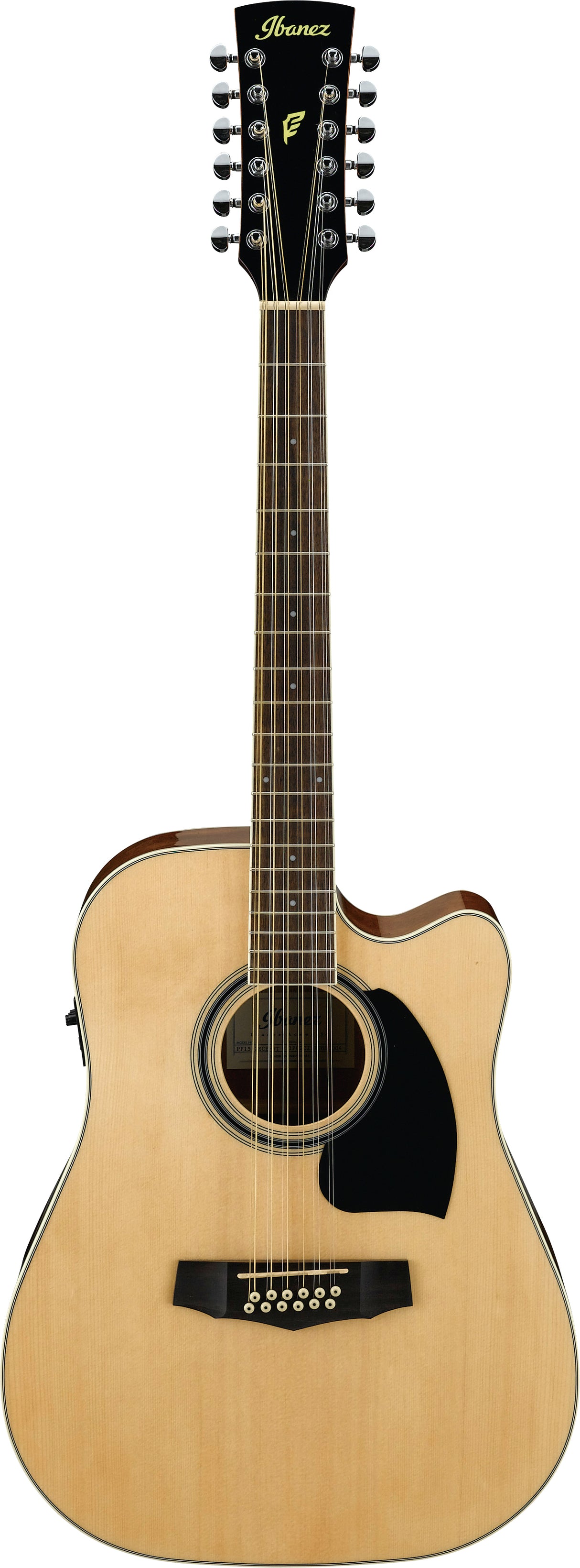 CHITARRA ACUSTICA -IBANEZ - ELETTRIFICATA PF1512 ECE 12 corde