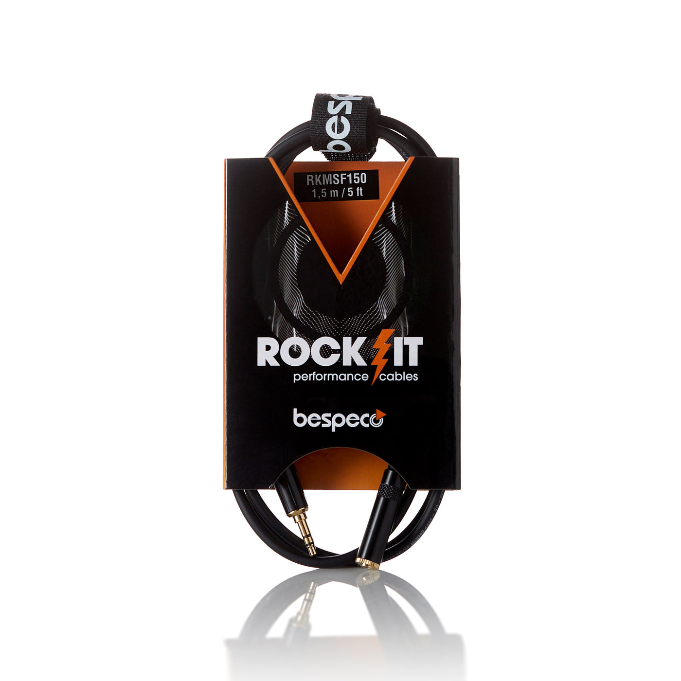 Bespeco Cavo per prolunga cuffie – jack Ø 3,5 mm stereo – presa jack Ø 3,5 mm stereo