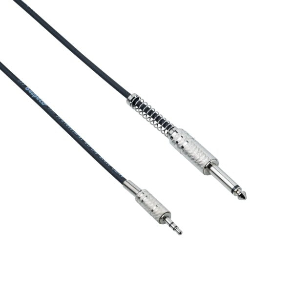 Cavo per dispositivi elettronici – jack Ø 3,5 mm TRS – jack Ø 6,3 mm TRS Bespeco EIG150