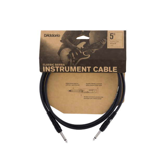 PW-CGT-20 Cavo per strumenti D'Addario Accessories della serie Classic, 6 m