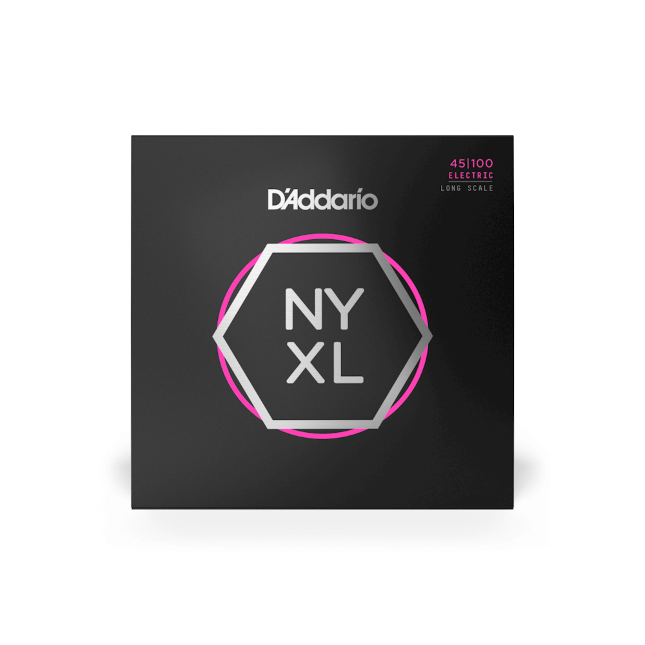 D'ADDARIO NYXL45100, Set Long Scale, Regular Light, 45-100