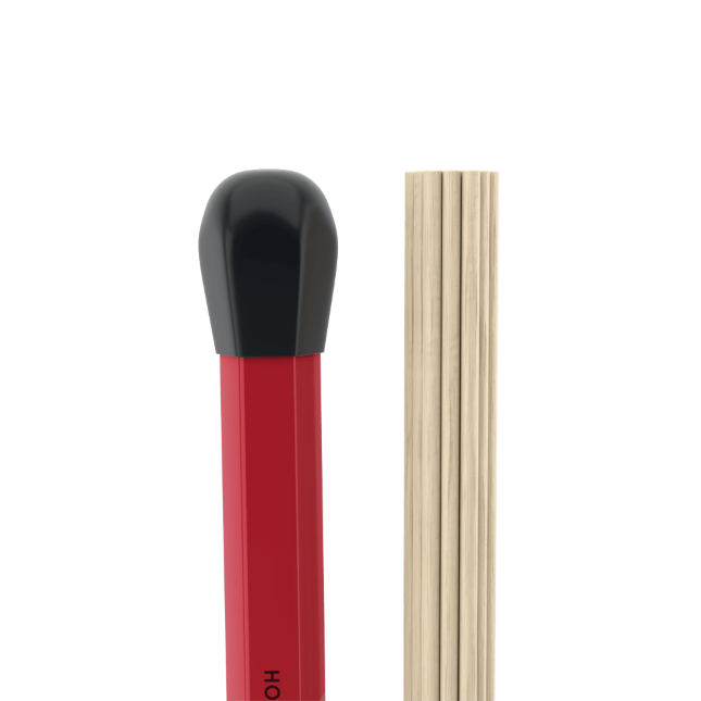 H-RODS Spazzole in listelli di legno ProMark Hot
