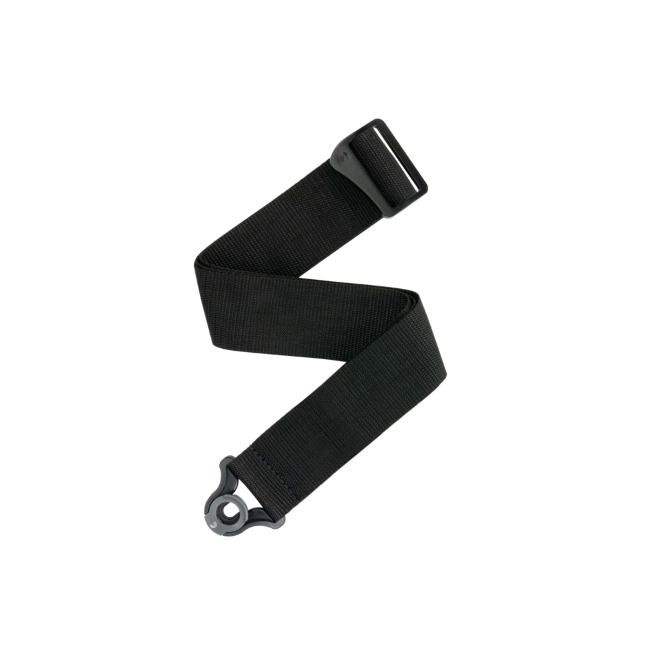 D'addario Tracolla Polypro per chitarra con sistema Auto Lock, Nera PWSAL400