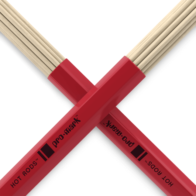 H-RODS Spazzole in listelli di legno ProMark Hot