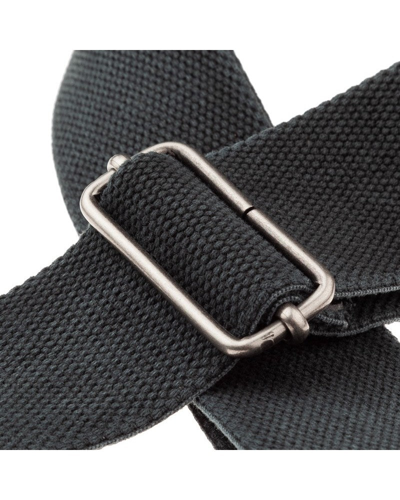 Stripe SC Entry Olded Nero 5 cm terminali Embossed Cocco Pros Marrone fibbia Argento Antico