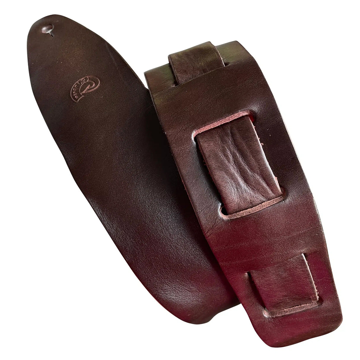Etabeta - Tracolla in vera pelle - UNDER PRESSURE TESTA DI MORO - Guitar Strap