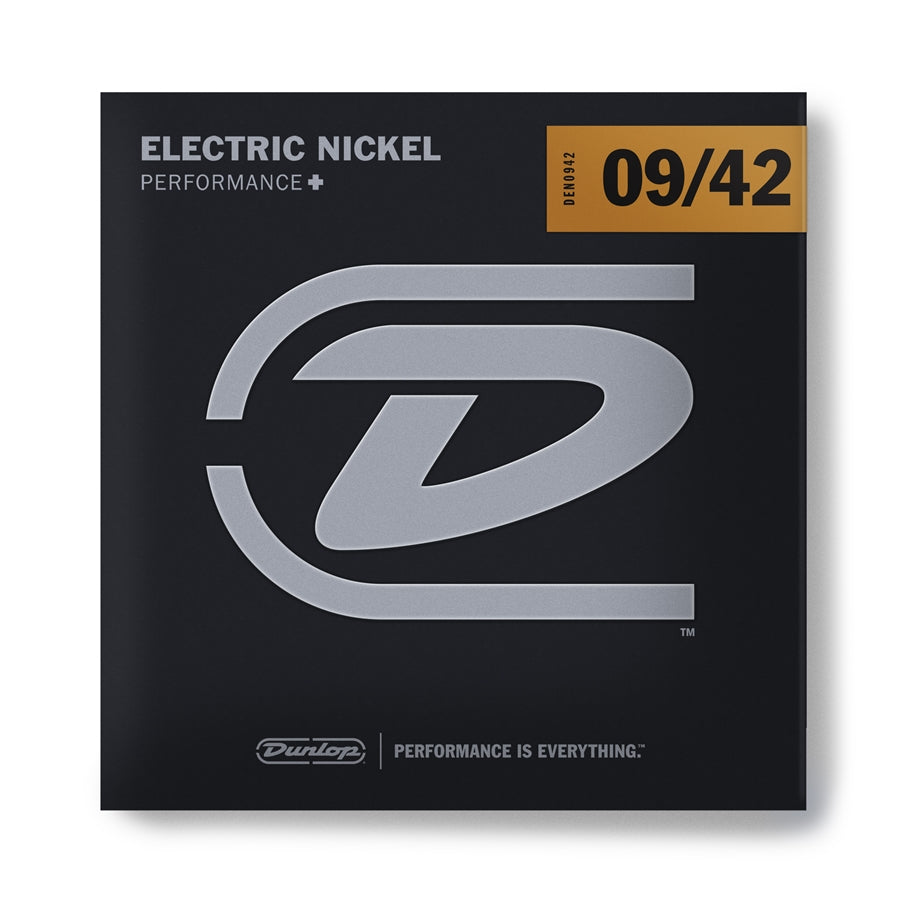 DUNLOP - DEN0942 NICKEL PLATED STEEL, LIGHT, SET/6