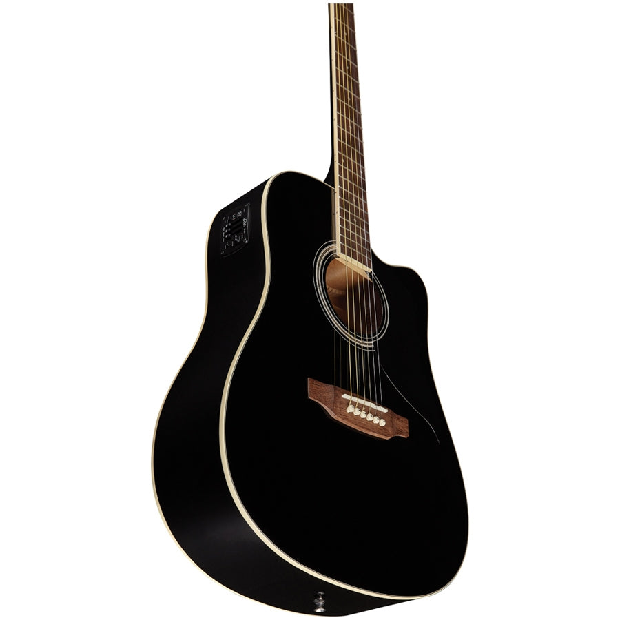 Chitarra acustica elettrificata - EKO GUITARS - RANGER CW EQ BLACK