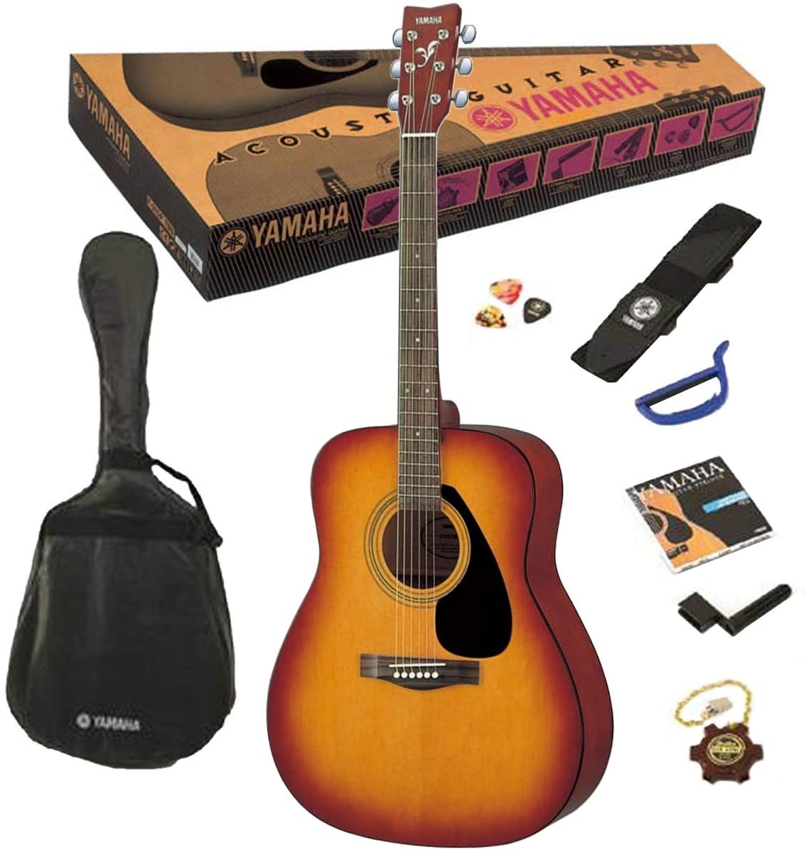 Chitarra acustica YAMAHA F310P Pack Tobacco Brown Sunburst