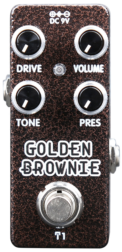 T1 GOLDEN BROWNIE PEDALE DISTORSORE - X Vive