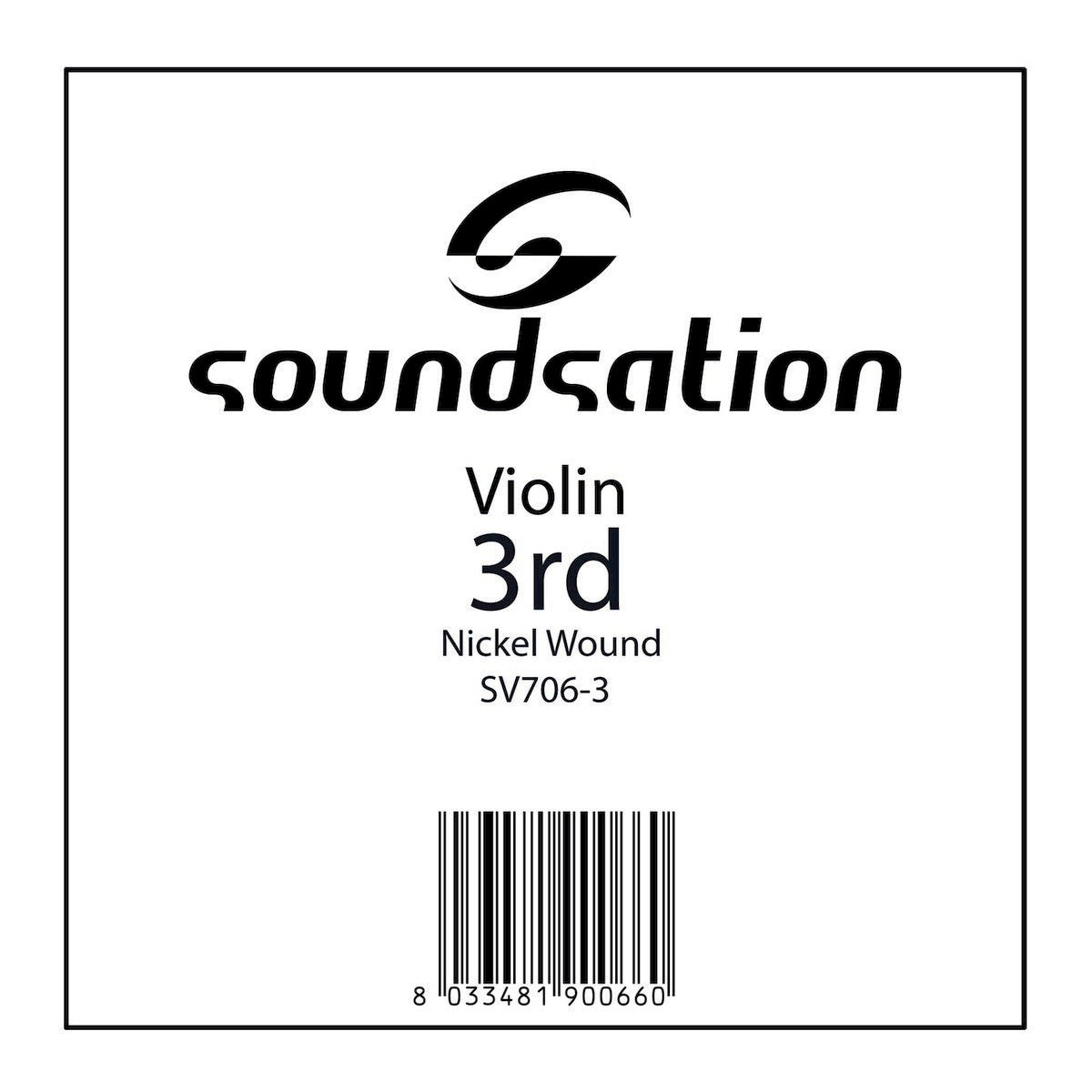 SOUNDSATION SV706-3 Corda per violino - RE