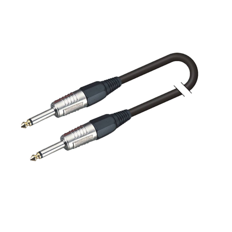 SOUNDSATION BICJJ-3BK CAVO STRUMENTI SBILANCIATO 6.3MM JACK MONO - 6.3MM JACK MONO / 3MT