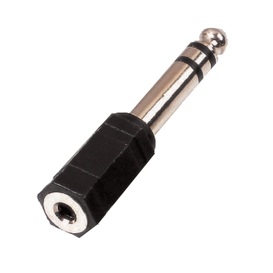 SOUNDSATION SADA034-1 Adattatore Jack Femmina 3.5mm - Jack Maschio 6.3mm STEREO (conf. 1 pezzo)
