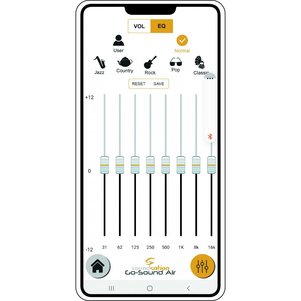SOUNDSATION GO-SOUND 10AIR Sistema PA da 10" a Batteria con MP3, BT, Mic VHF e App Go-Sound Air di Controllo