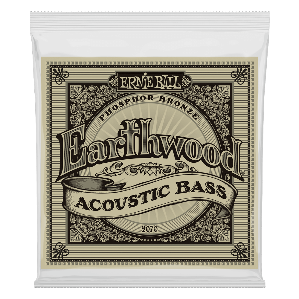 MUTA Ernie Ball PER BASSO - ROUNDWOUND ACUSTICO 2070 EARTHWOOD PHOSPORBRONZE 0.45/0.95