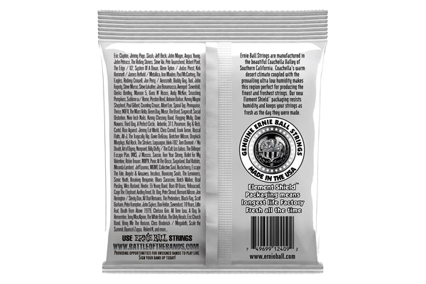 ERNIE BALL - 2409 ERNESTO PALLA BLACK & GOLD BALL END