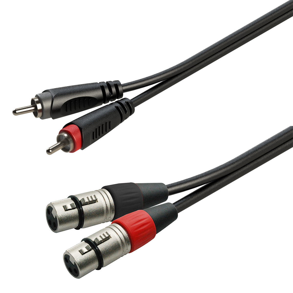 SOUNDSATION GL-2RCA2XF3 Cavo adattatore sbilanciato 2xRCA maschio - 2xXLR maschio / 3mt