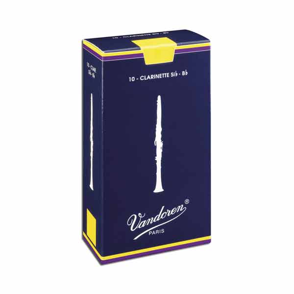 Vandoren, 10 ANCE CLARINETTO TRADITIONAL SIb N.2 - CR 102