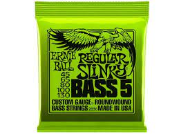 MUTA Ernie Ball PER BASSO - ROUNDWOUND 2836 - 5 corde - 0.45/130