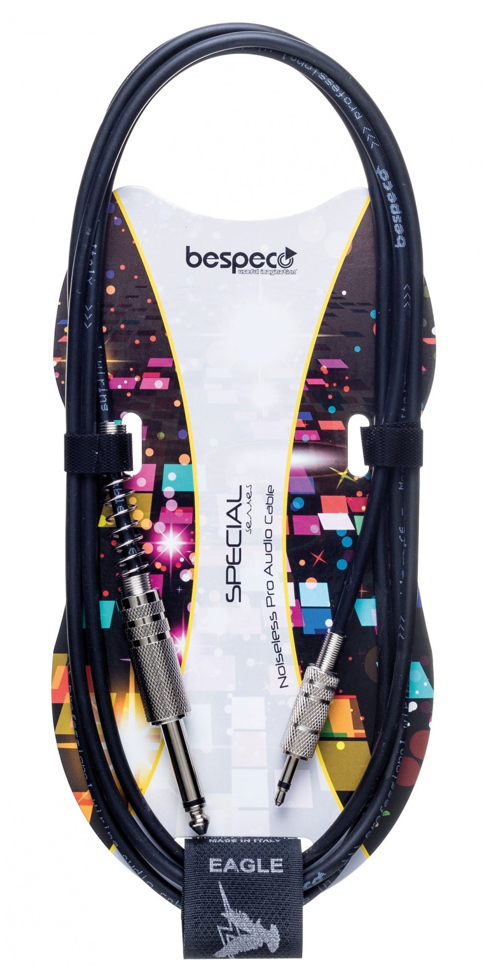 BESPECO SPECIAL Cavo per dispositivi elettronici - jack Ø 3,5 mm - jack Ø 6,3 mm EIG300M - 3 metri