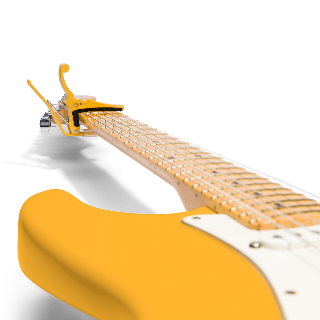Capotasto KYSER Fender Guitar Capo Butterscotch Blonde