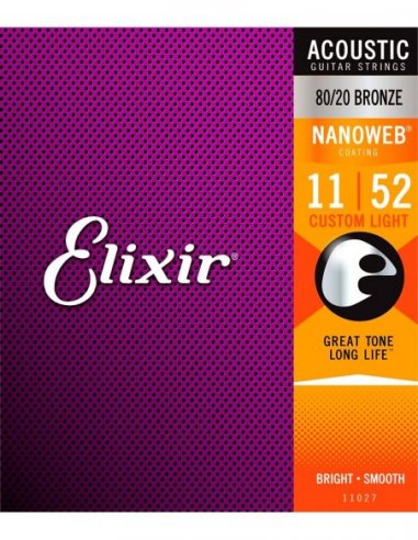 ELIXIR, MUTA PER CHITARRA ACUSTICA 011- 11027 - 052 Bronze