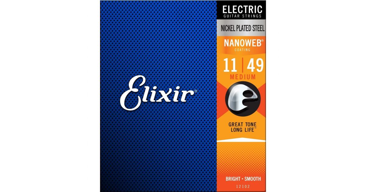 ELIXIR, MUTA PER CHITARRA ELETTRICA 11/49 12102 Nanoweb