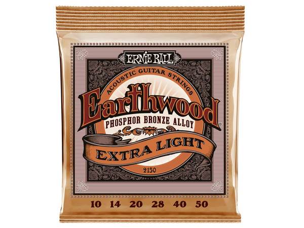 MUTA Ernie Ball - per chitarra ACUSTICA 10-50 2150 Earthwood Phosporbronze
