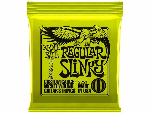 MUTA Ernie Ball per chitarra elettrica 10 46 2221 REGULAR SLINKY