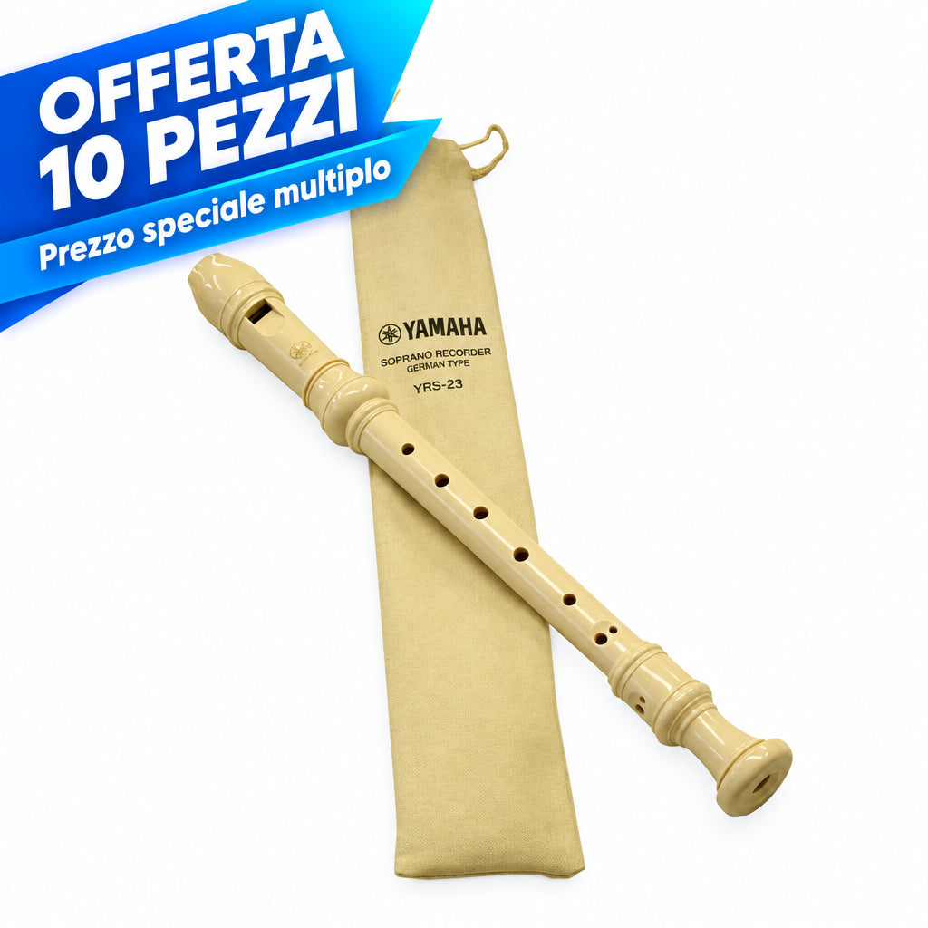 Flauto Yamaha YRS23 Confezione 10 pezzi