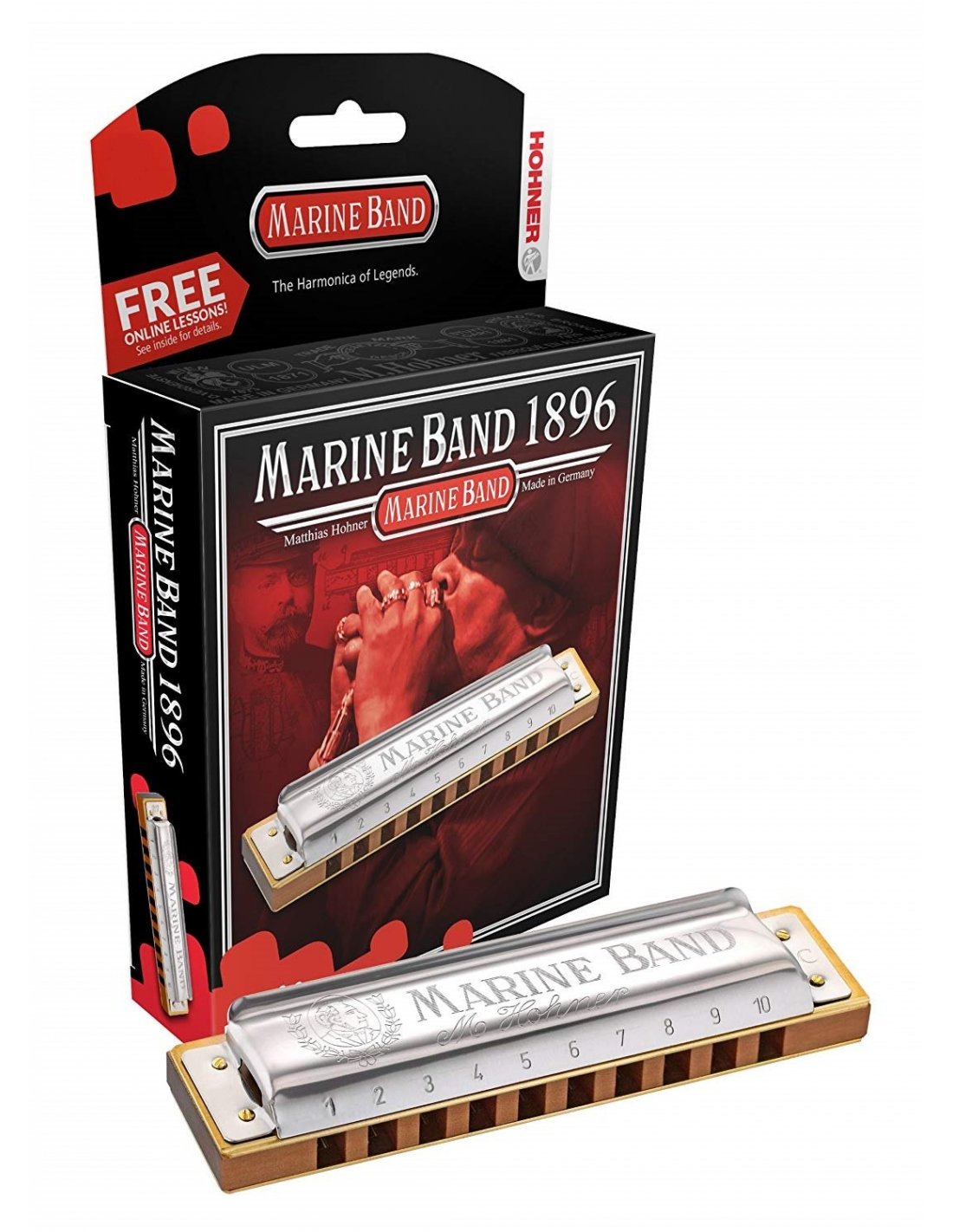ARMONICA Hohner Marine Band 1896 C