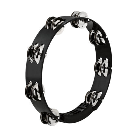MEINL HTT10BK 10" Tambourine 2 Rows Black