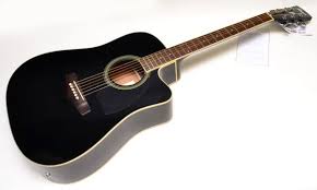 CHITARRA ACUSTICA IBANEZ ELETTRIFICATA PF15 ECE BK