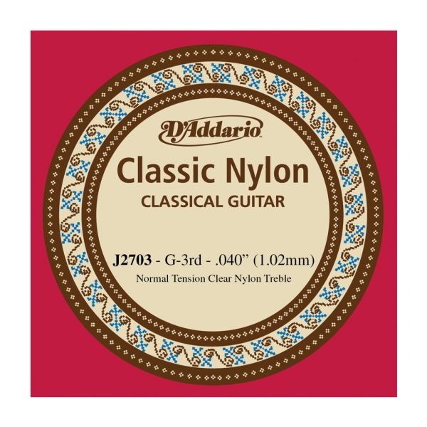 D'ADDARIO CORDA PER CHITARRA CLASSICA Sol j2703