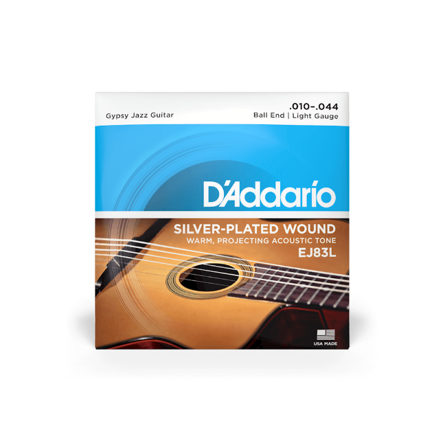 MUTA PER CHITARRA MANOUCHE EJ83L Gypsy Jazz, Ball End, Light, 10-44.