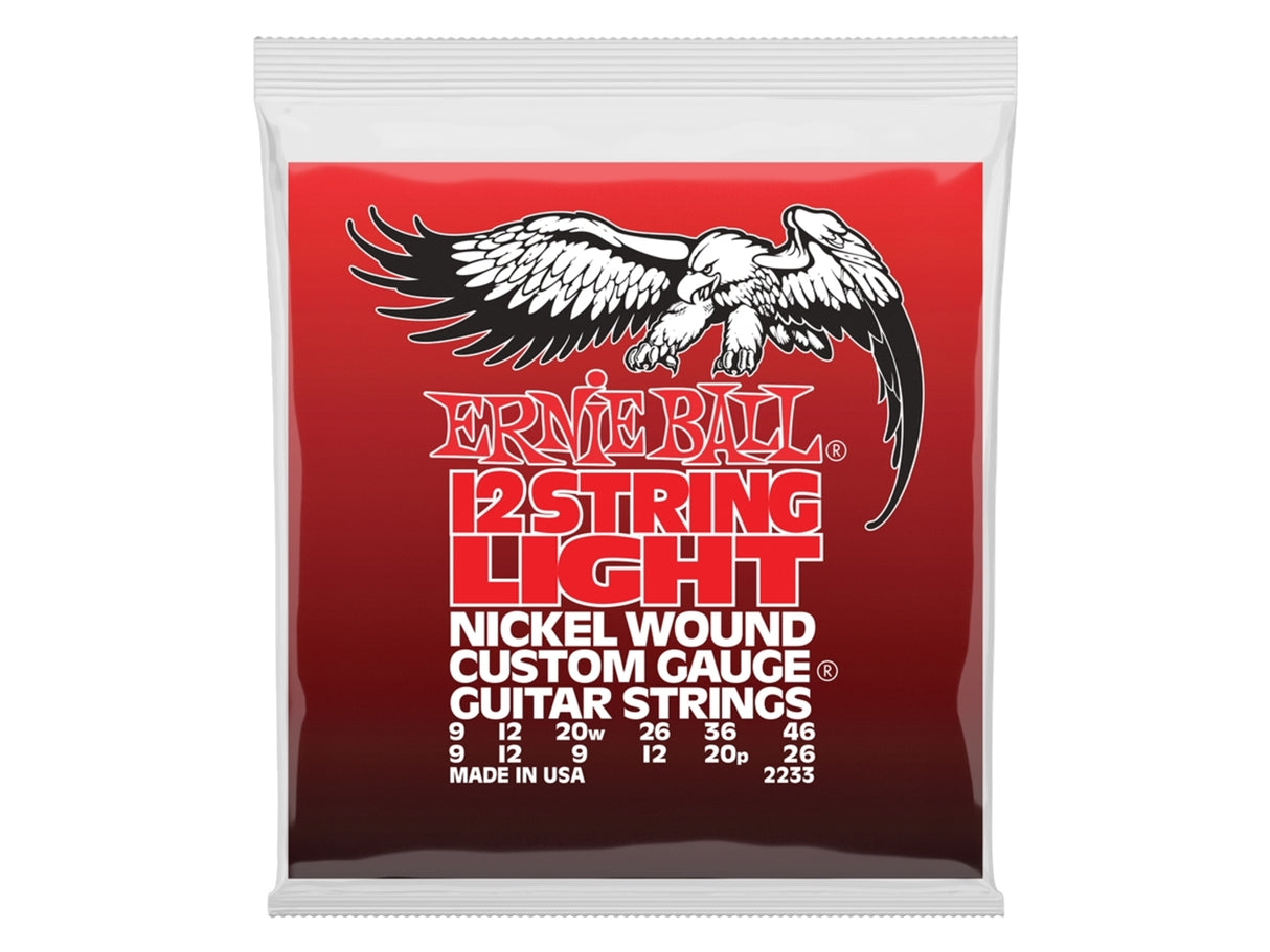 MUTA Ernie Ball per chitarra elettrica 12 corde 9 46 2233 Nickel Wound
