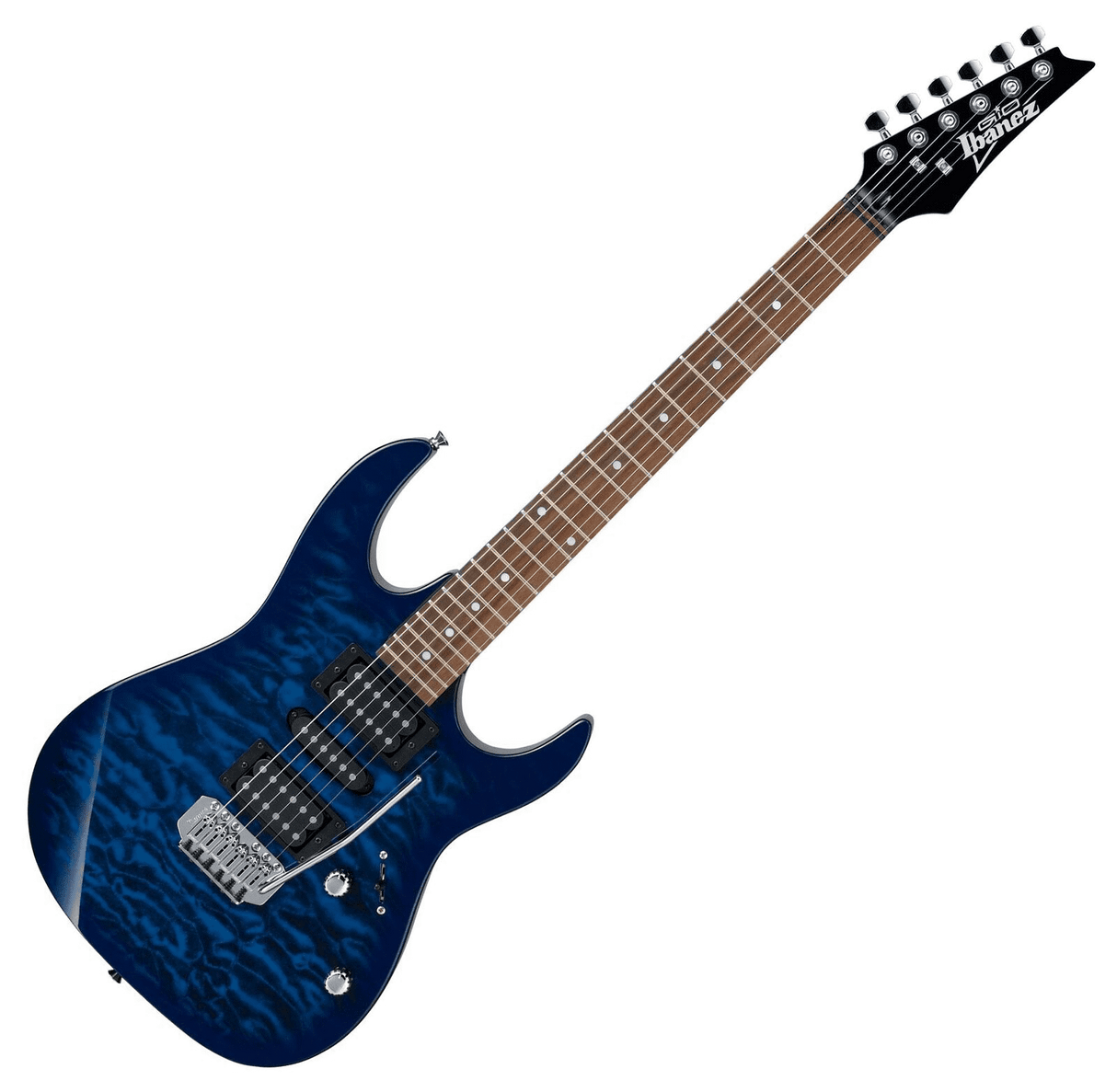 IBANEZ GRX70QA TBB Transparent Blue Burst