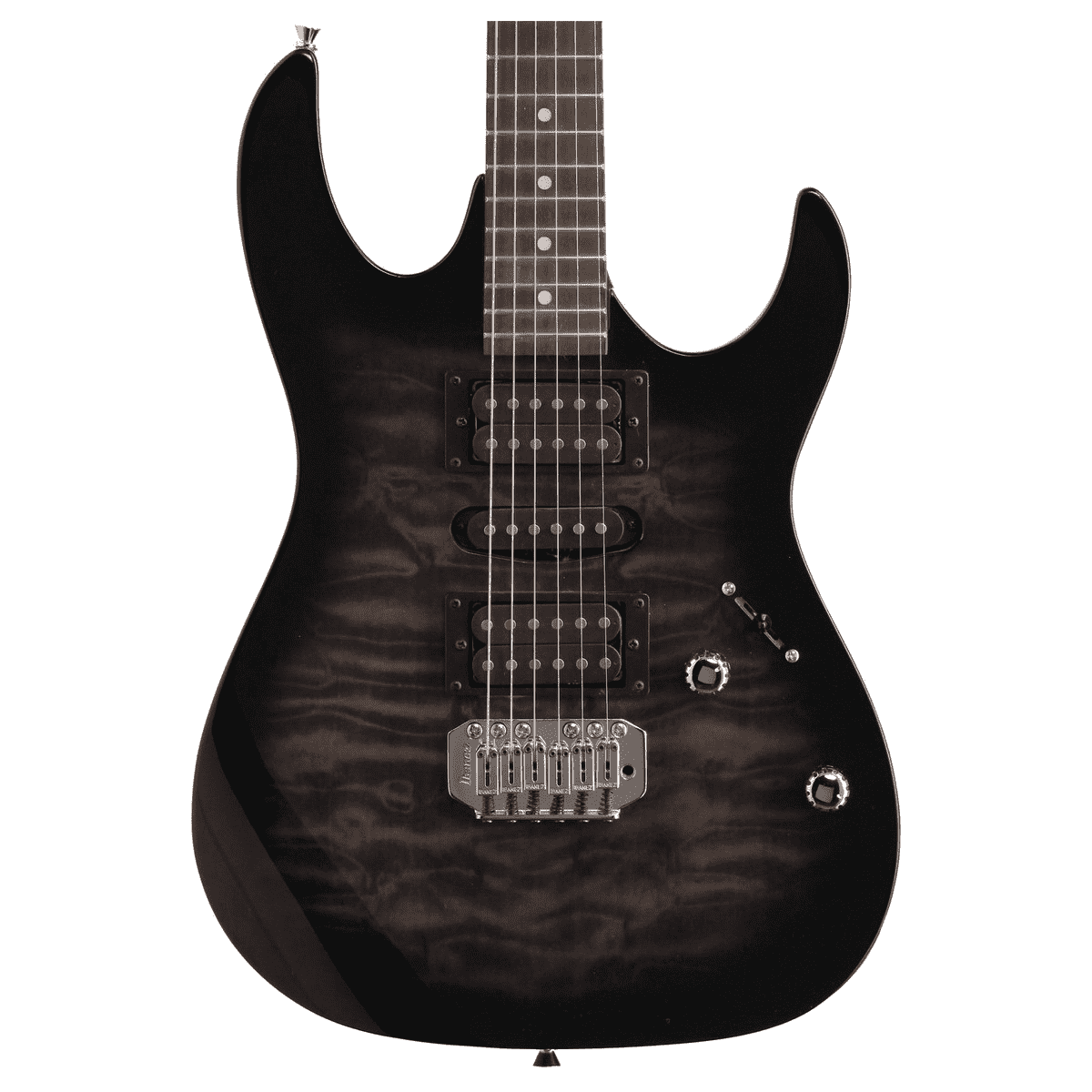 IBANEZ GRX70QA TKS Tasparent Black Sunburst - chitarra elettrica