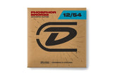 DUNLOP - DAP1254 ACOUSTIC PHOSPHOR BRONZE, LIGHT SET/6