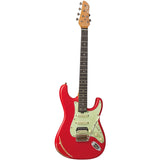 Eko Chitarra Elettrica - Aire Relic Fiesta Red