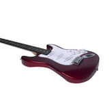 Chitarra elettrica Eko - ST-100 3/4 Chrome Red